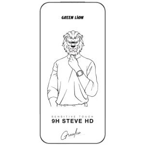 گلس شفاف آیفون 17 پرومکس گرین‌لاین Green Lion GN9HSGL17PMCL