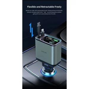 شارژر فندکی گرین لاین مدل Retractable