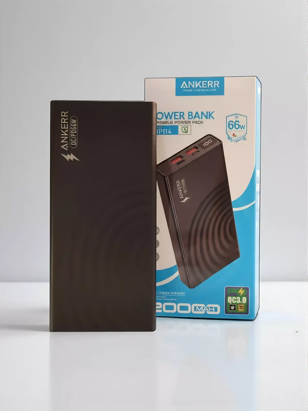 پاوربانک انکر مدل 66 وات mp114 ظرفیت 20000 پاوربانک انکر مدل 66 وات mp114 ظرفیت 20000