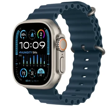اپل واچ ultra2 نچرال سایز 49mm باطری حافظه 64 گیگابایت - کارکرده
