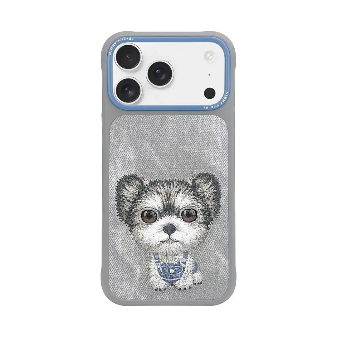 قاب فانتزی نیمی Big Eyes Cute Pet مناسب آیفون 17 پرو مکس قاب فانتزی نیمی Big Eyes Cute Pet مناسب آیفون 17 پرو مکس