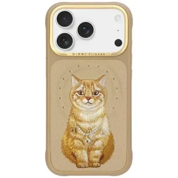 قاب فانتزی نیمی مدل Lucky Fashion Cat با قابلیت MagSafe برای آیفون ۱۷ پرو مکس