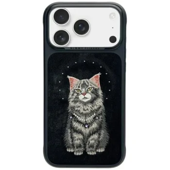 قاب فانتزی نیمی مدل Lucky Fashion Cat با قابلیت MagSafe برای آیفون ۱۷ پرو مکس